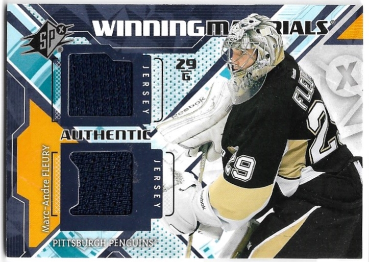 Jersey Winning Materials MARC-ANDRE FLEURY 13-14 UD SPx