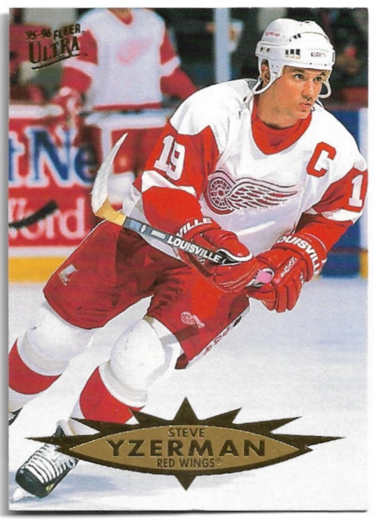 STEVE YZERMAN 95-96 Fleer Ultra