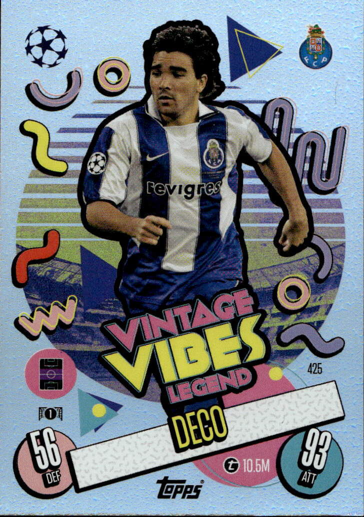 Vintage Vibes Legend DECO 24-25 Match Attax UCL