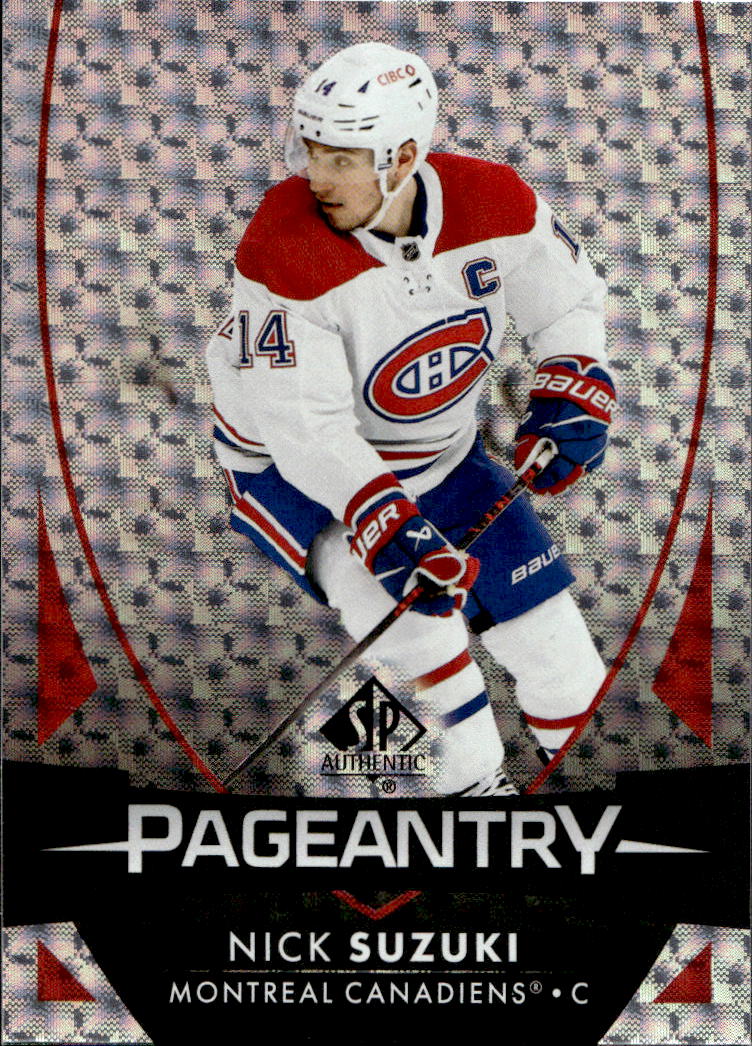 Pageantry NICK SUZUKI 23-24 UD SP Authentic