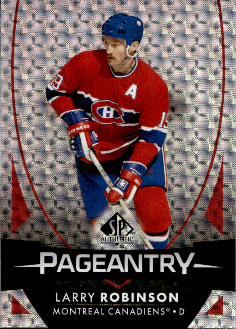 Pageantry LARRY ROBINSON 23-24 UD SP Authentic