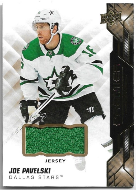 Jersey Relics JOE PAVELSKI 19-20 UD Premier