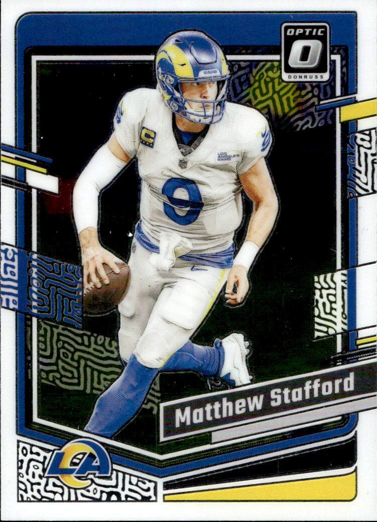 MATTHEW STAFFORD 2023 Panini Donruss Optic Football