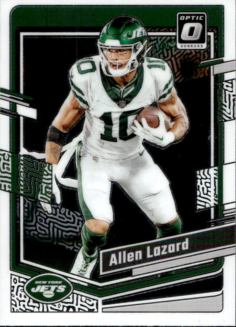 ALLEN LAZARD 2023 Panini Donruss Optic Football