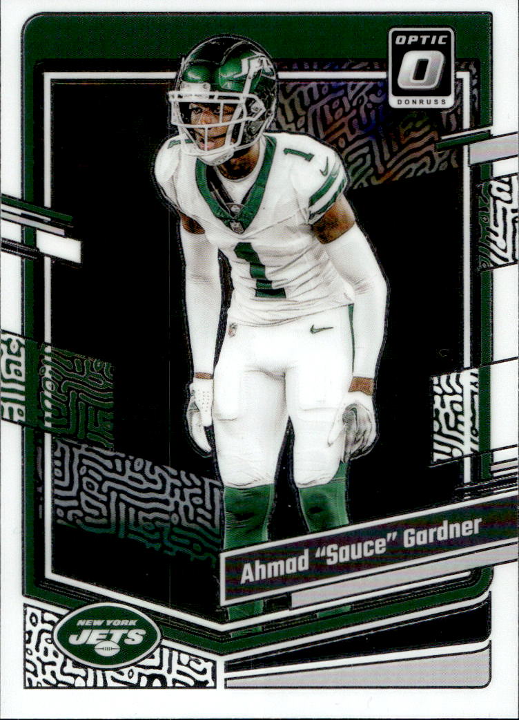 AHMAD "SAUCE" GARDNER 2023 Panini Donruss Optic Football