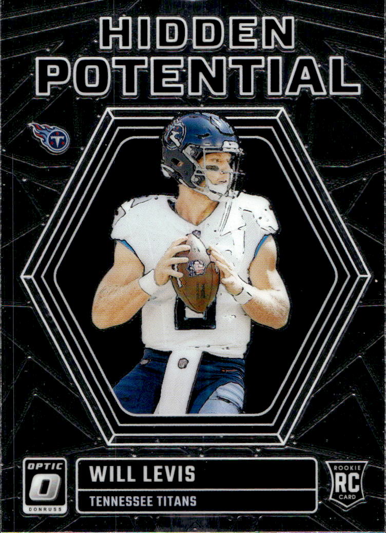 Rookie Hidden Potential WILL LEVIS 2023 Panini Donruss Optic Football