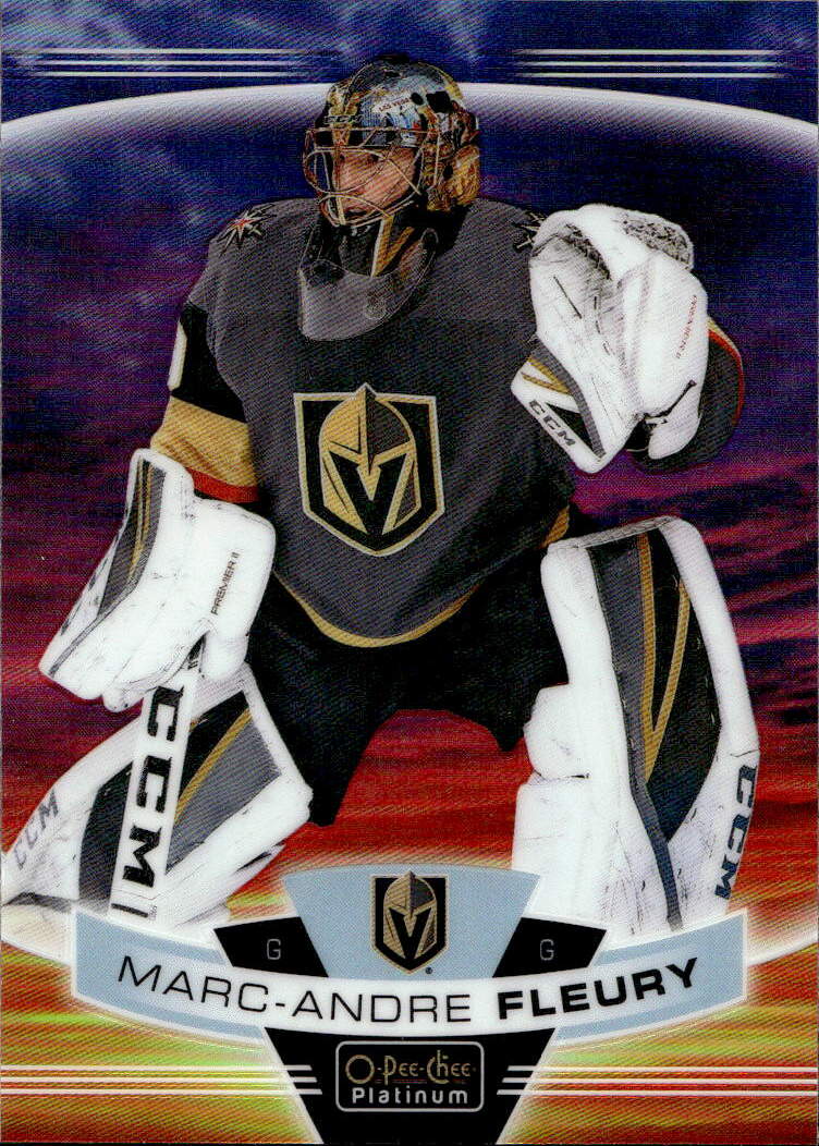 Sunset MARC-ANDRE FLEURY 19-20 UD O-Pee-Chee OPC Platinum