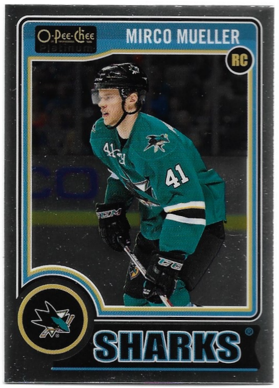 Rookie MIRCO MUELLER 14-15 UD O-Pee-Chee OPC Platinum