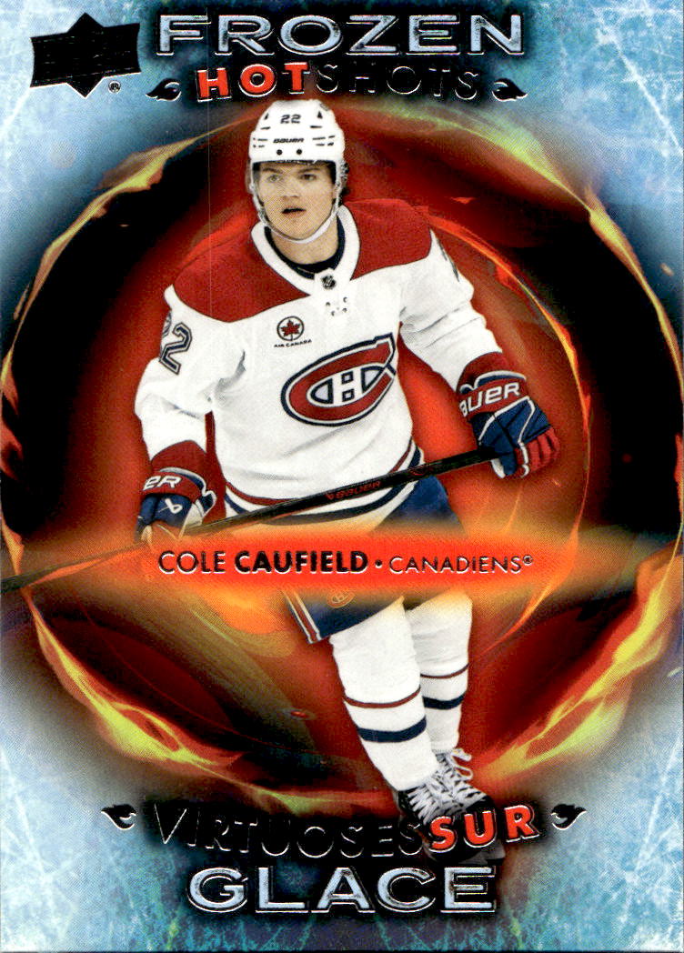 Frozen Hot Shots COLE CAUFIELD 24-25 UD Tim Hortons Collector's Series