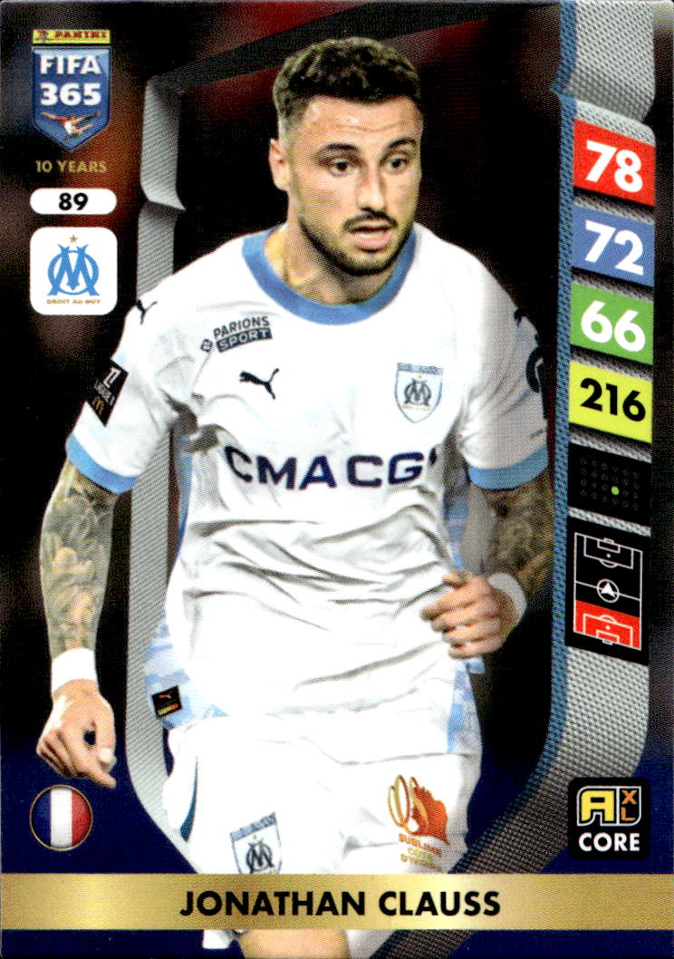 JONATHAN CLAUSS 2025 Panini FIFA 365