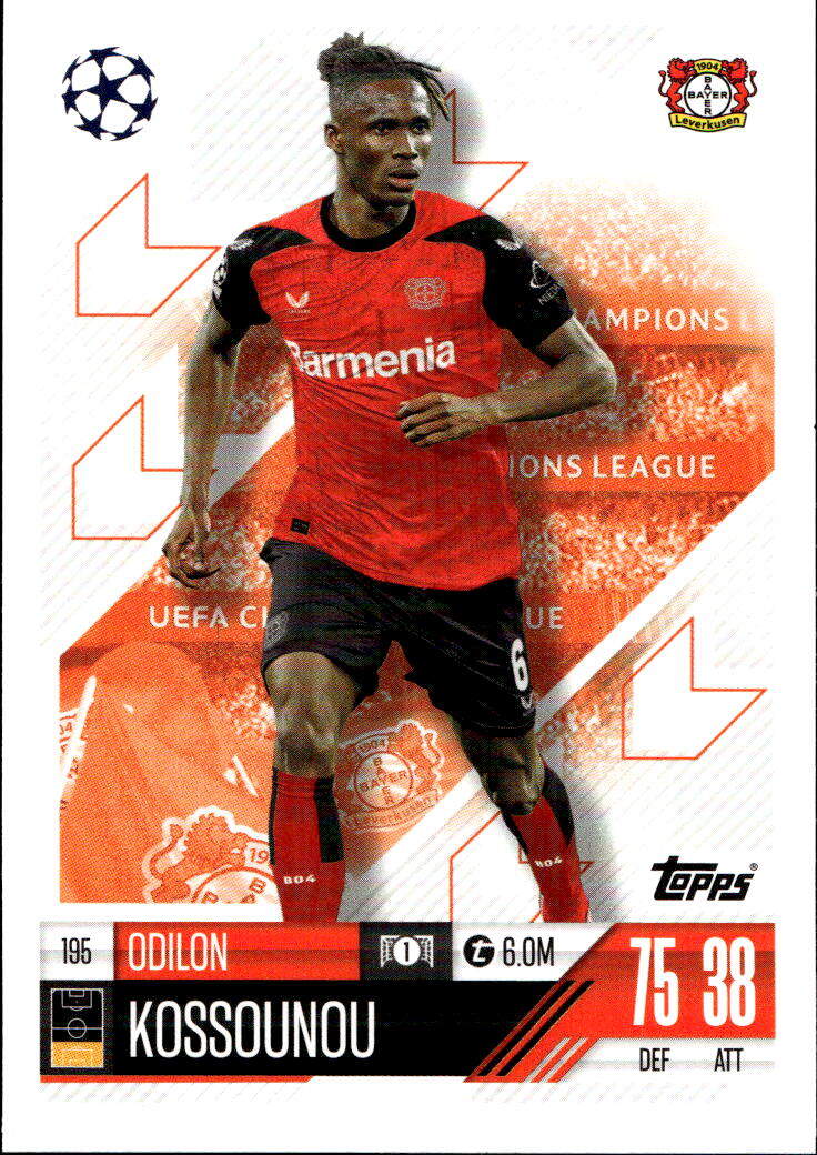 ODILON KOSSOUNOU 24-25 Match Attax UCL