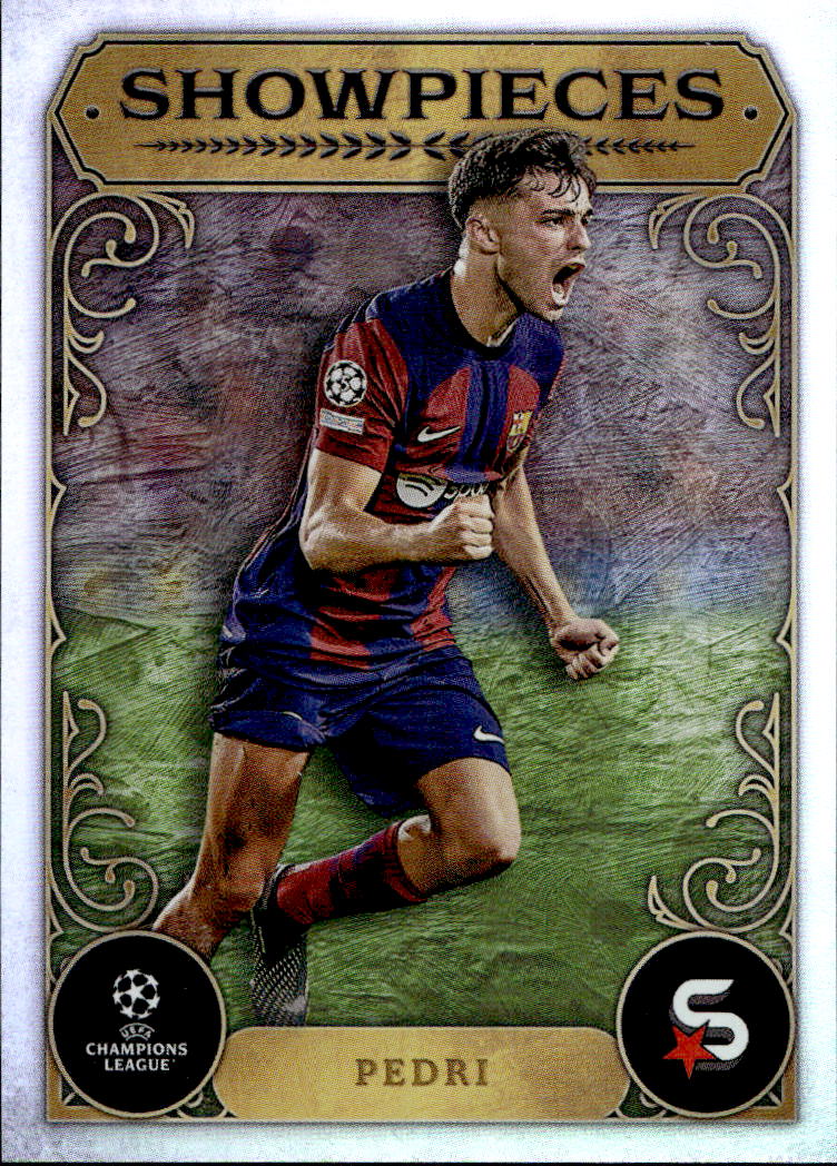 Showpieces PEDRI 23-24 Topps UEFA Superstars