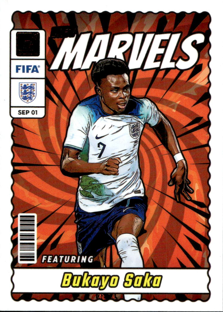 Net Marvels BUKAYO SAKA 23-24 Panini Donruss Soccer