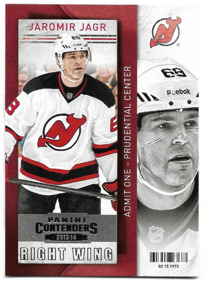 JAROMÍR JÁGR 13-14 Panini Playoff Contenders