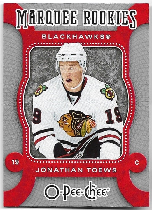 Marquee Rookie JONATHAN TOEWS 07-08 UD O-Pee-Chee