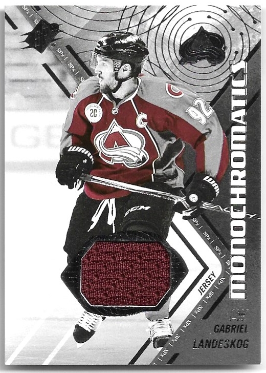 Jersey Monochromatics GABRIEL LANDESKOG 15-16 UD SPx