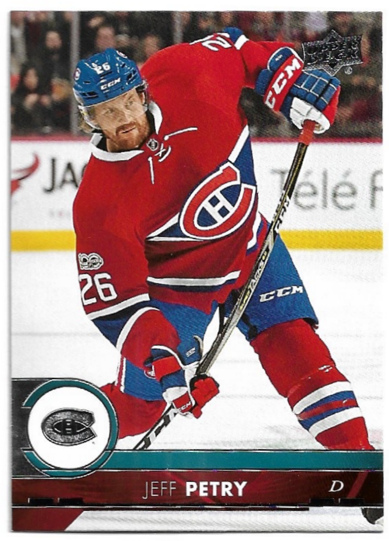 JEFF PETRY 17-18 UD Series 1