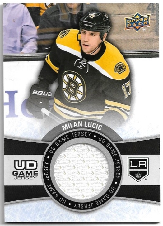 UD Game Jersey MILAN LUCIC 15-16 UD Series 1