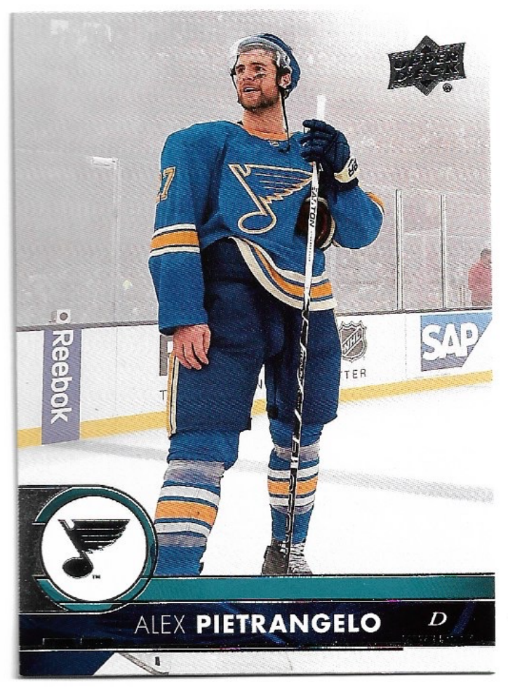 ALEX PIETRANGELO 17-18 UD Series 1