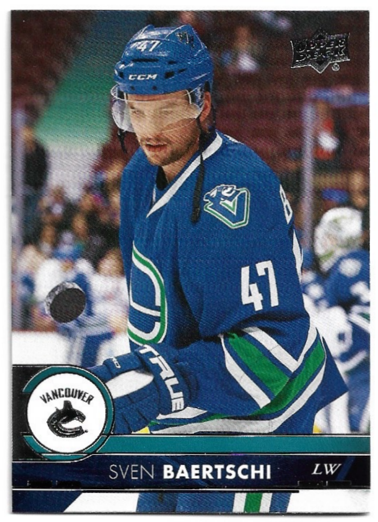 SVEN BAERTSCHI 17-18 UD Series 1