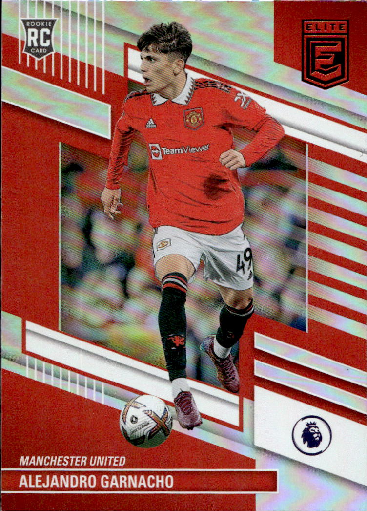 Rookie ALEJANDRO GARNACHO 22-23 Panini Donruss Elite Premier League