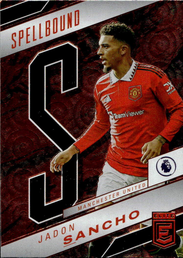 Spellbound S JADON SANCHO 22-23 Panini Donruss Elite Premier League