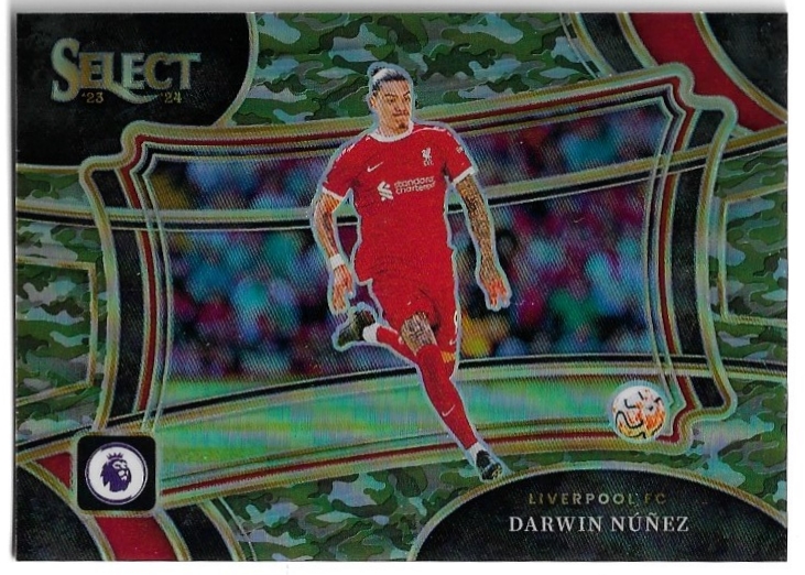 Camo Prizm Field Level DARWIN NUNEZ 23-24 Panini Select Premier League Soccer /175