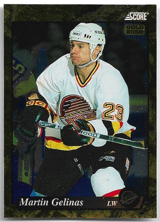 Gold Rush MARTIN GELINAS 93-94 Score Canadian