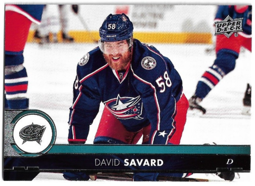 DAVID SAVARD 17-18 UD Series 1