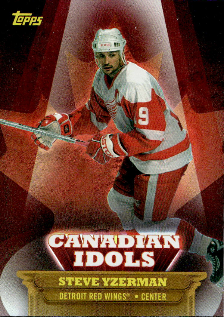 Canadian Idols STEVE YZERMAN 03-04 Topps