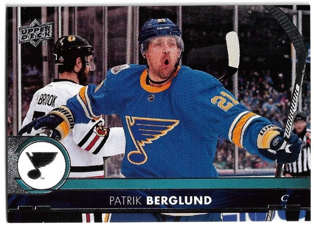 PATRIK BERGLUND 17-18 UD Series 1