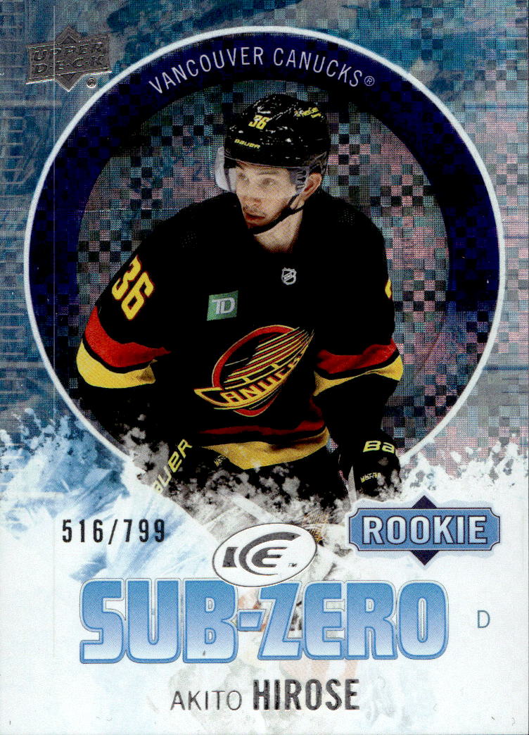 Rookie Subzero AKITO HIROSE 23-24 UD Ice /799