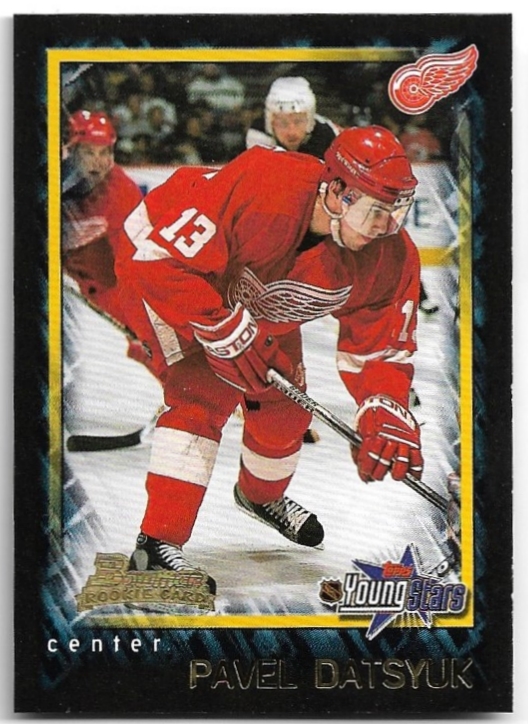 Rookie Card PAVEL DATSYUK 01-02 Topps Bowman YoungStars