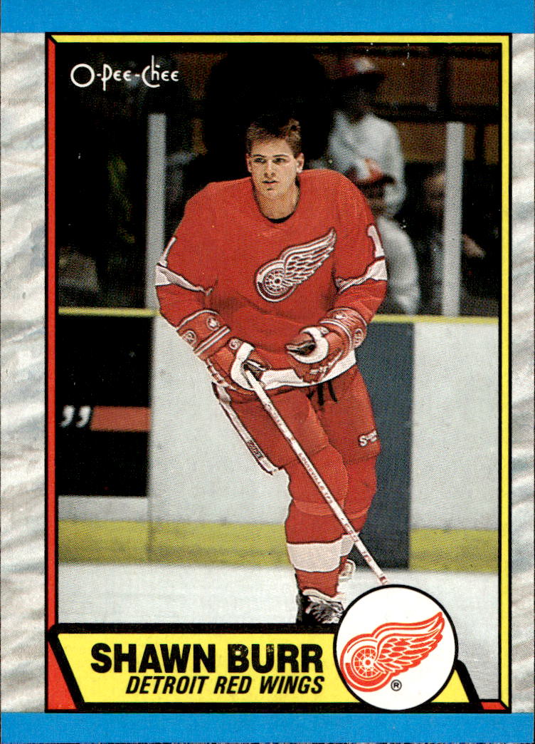 SHAWN BURR 89-90 O-Pee-Chee