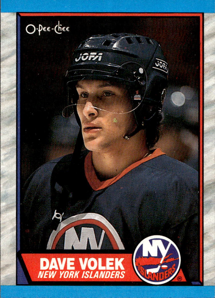 Rookie DAVID VOLEK 89-90 O-Pee-Chee