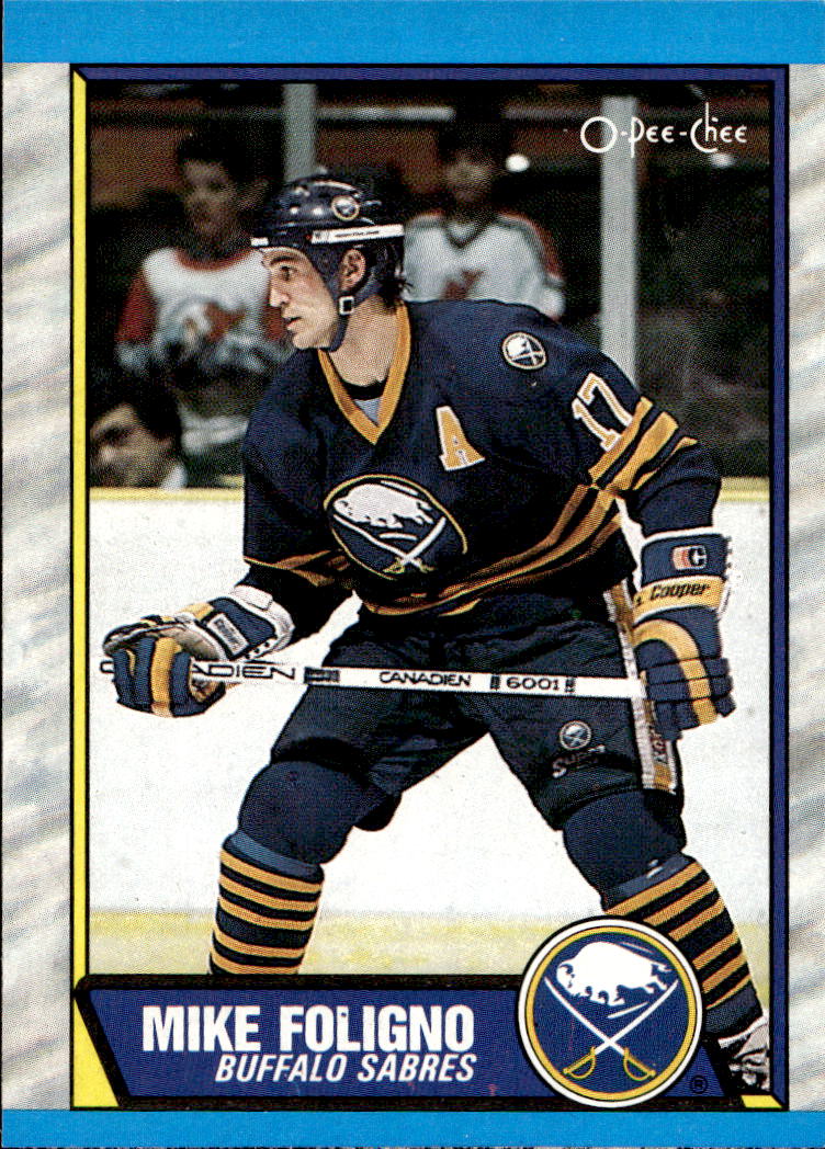 MIKE FOLIGNO 89-90 O-Pee-Chee