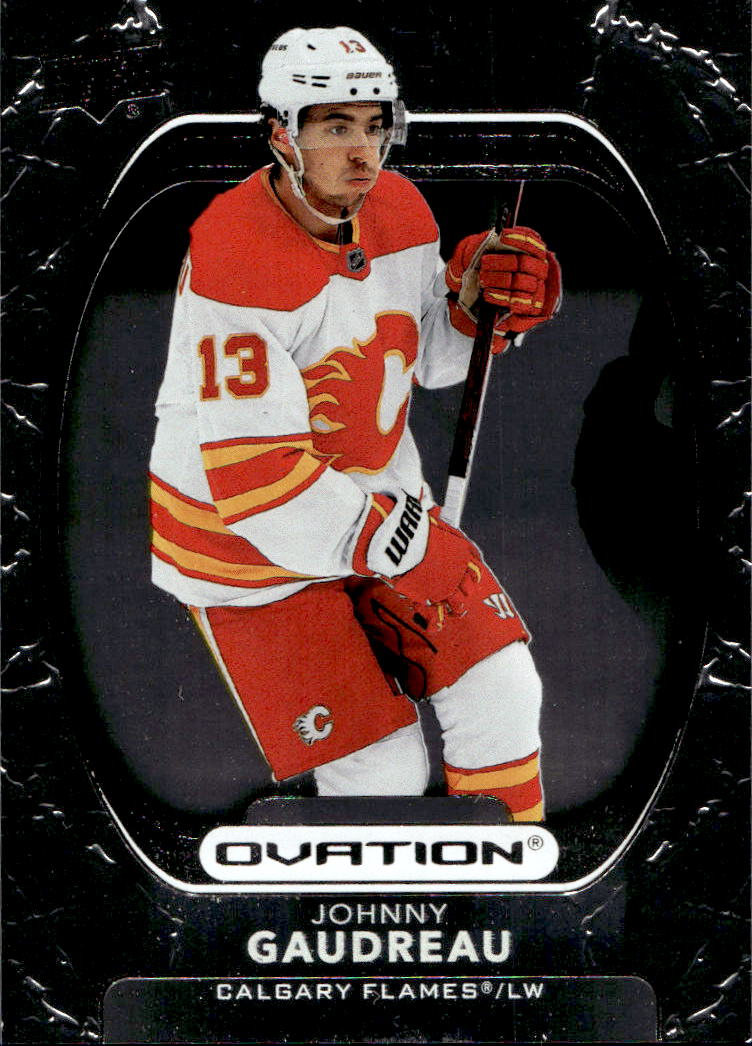 Silver Foil JOHNNY GAUDREAU 21-22 UD Ovation