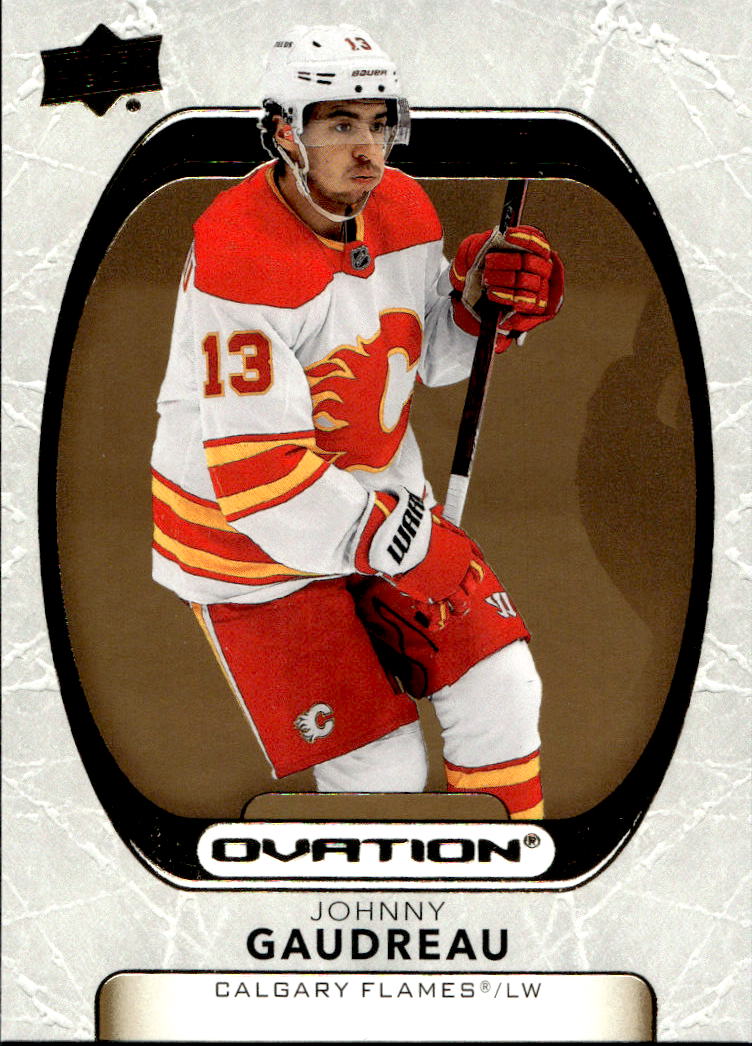 Gold Foil JOHNNY GAUDREAU 21-22 UD Ovation