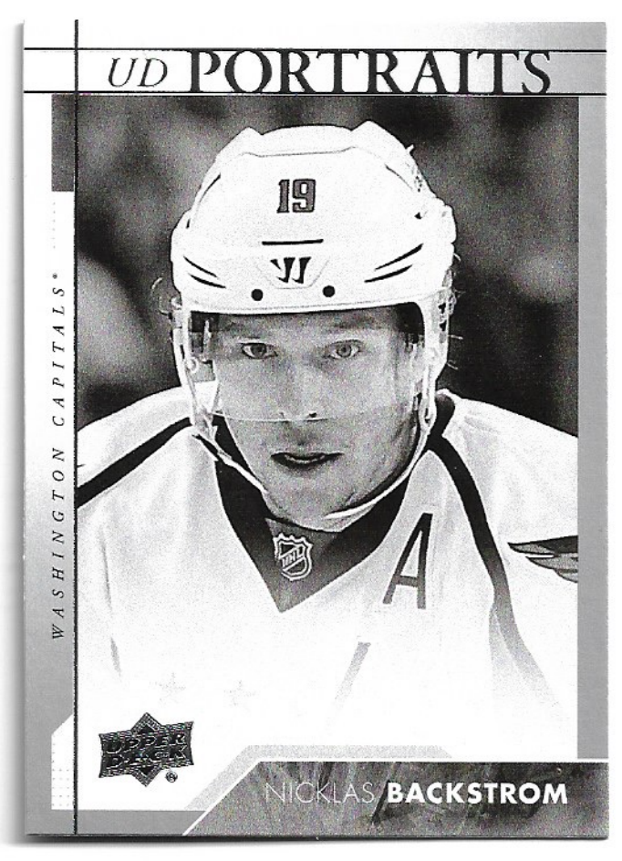 UD Portraits NICKLAS BACKSTROM 17-18 UD Series 1