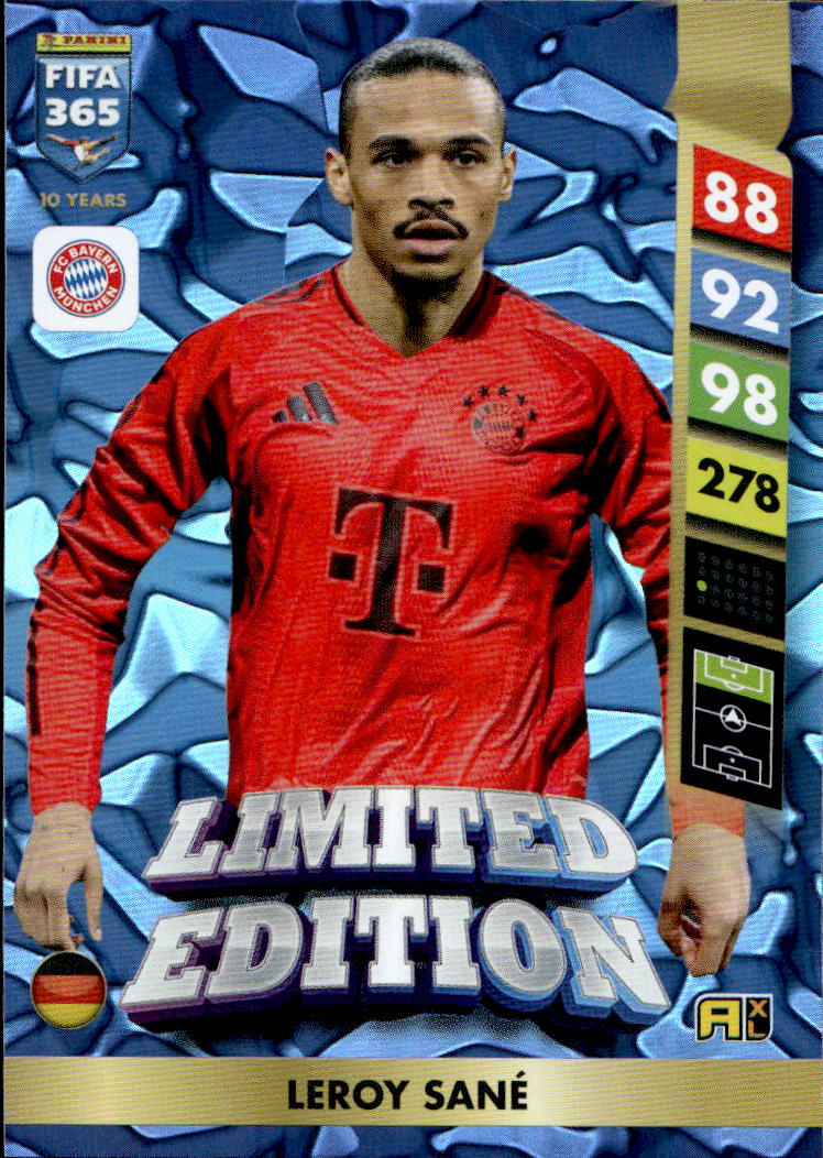 Limited Edition LEROY SANE 2025 Panini FIFA 365