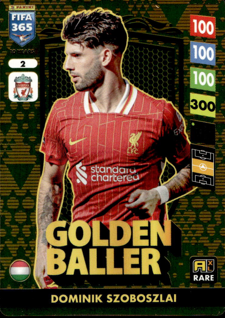 Golden Baller DOMINIK SZOBOSZLAI 2025 Panini FIFA 365