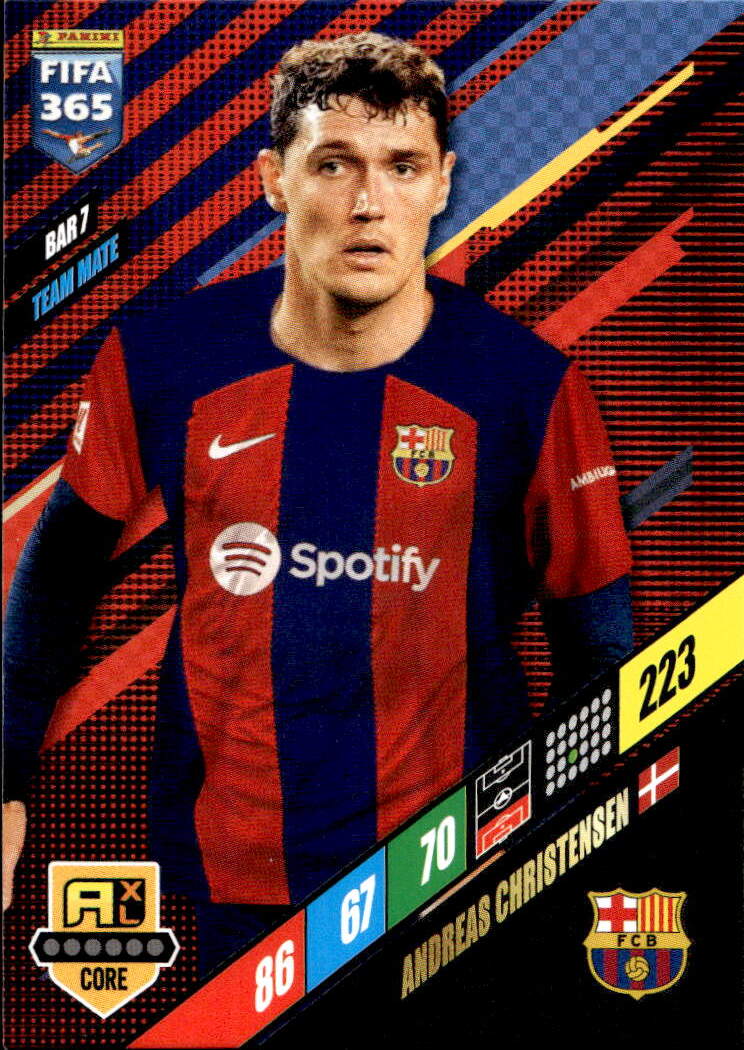 ANDREAS CHRISTENSEN 2024 Panini FIFA 365