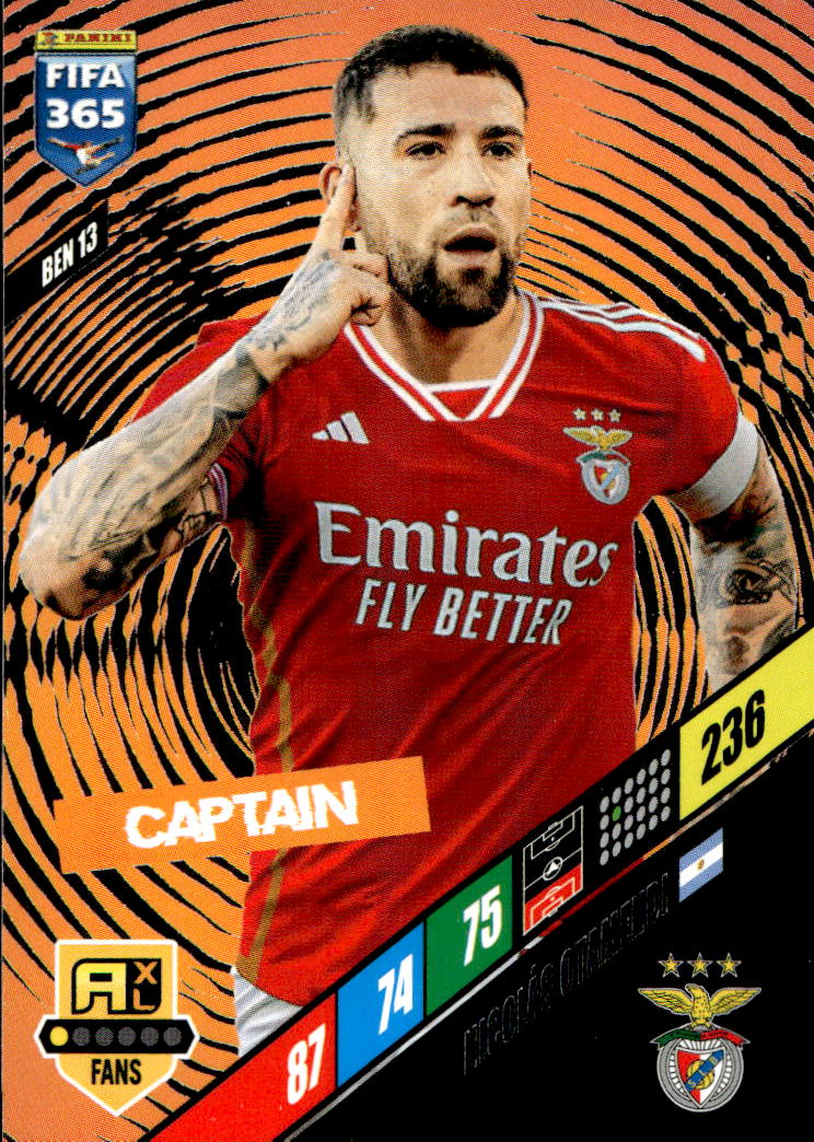 Captain NICOLAS OTAMENDI 2024 Panini FIFA 365