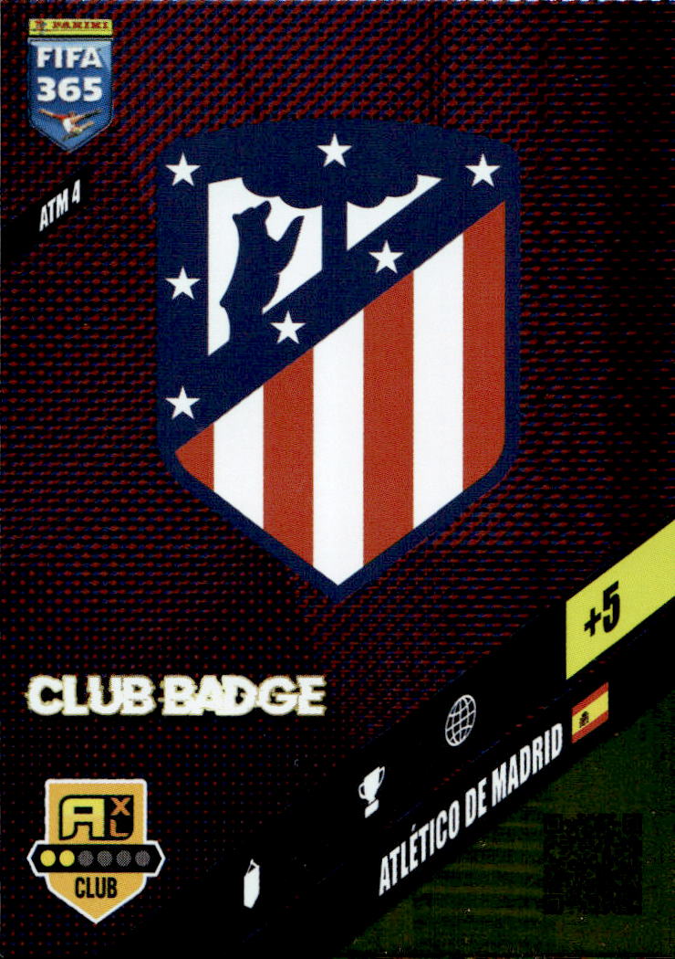 Club Badge ATLETICO MADRID 2024 Panini FIFA 365