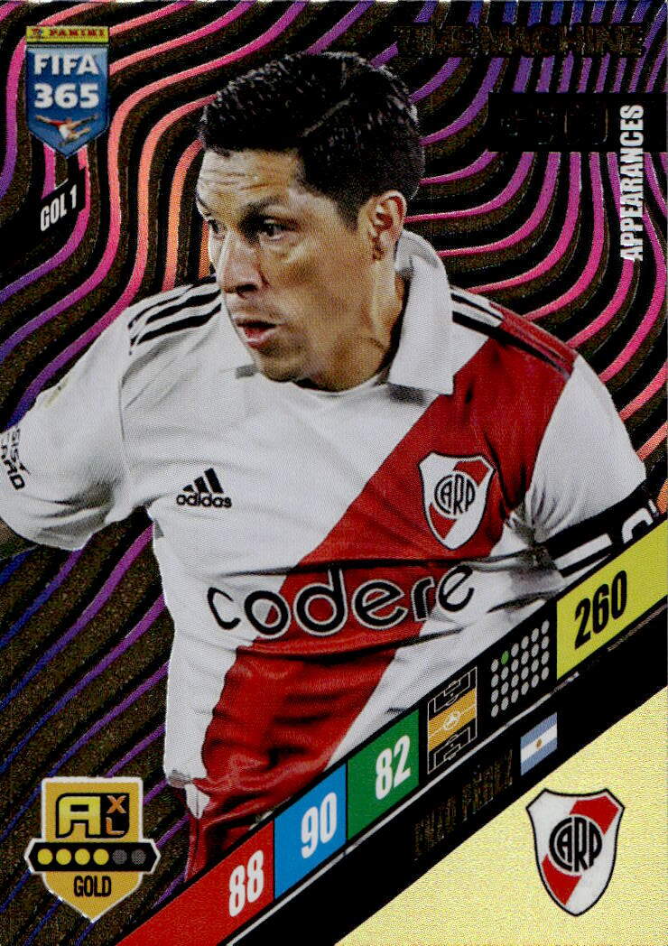 Time Machine ENZO PEREZ 2024 Panini FIFA 365