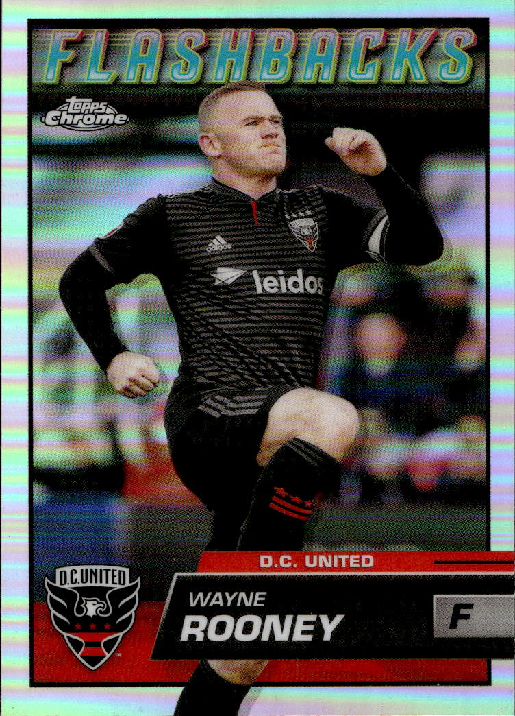 Refractor WAYNE ROONEY 2023 Topps Chrome MLS