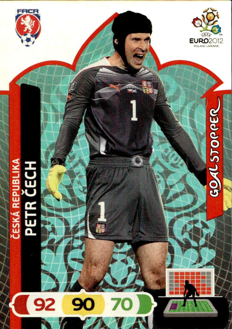 Goal Stopper PETR ČECH 2012 Panini Adrenalyn XL Euro