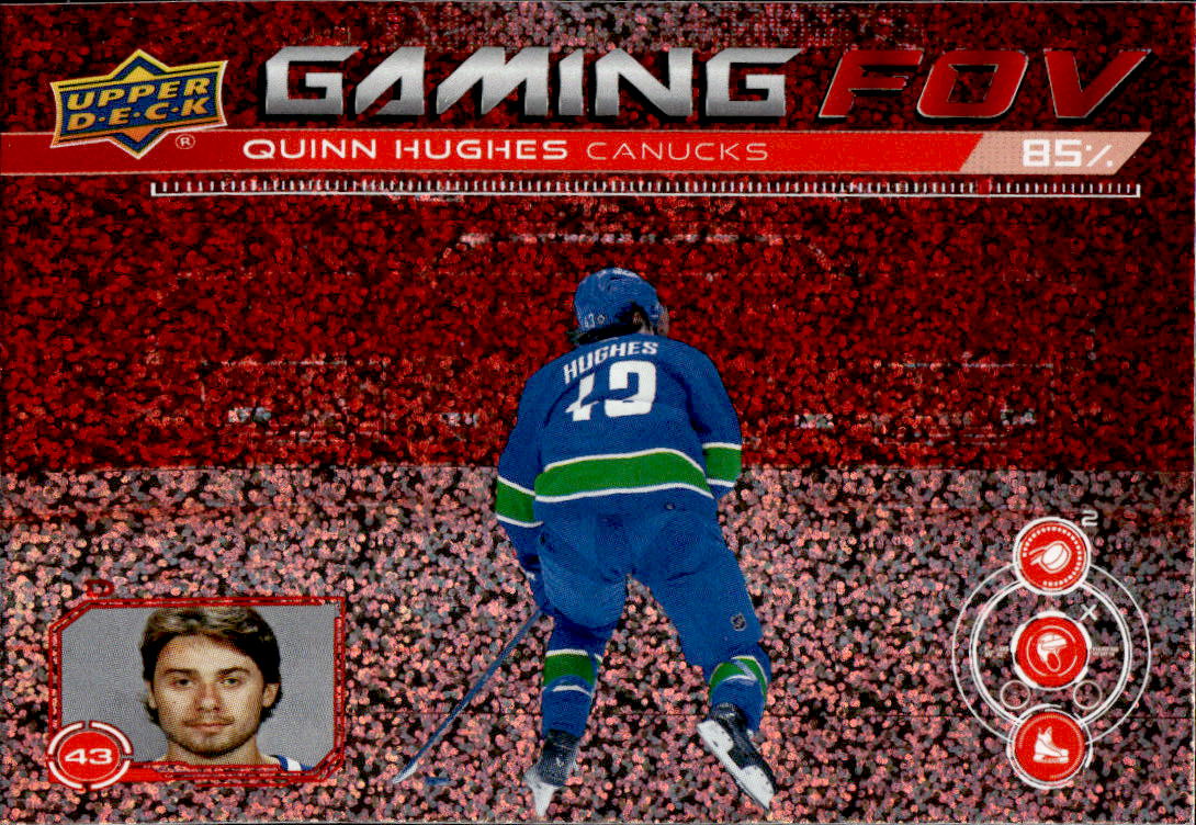 Speckle Gaming FOV QUINN HUGHES 24-25 UD Series 1