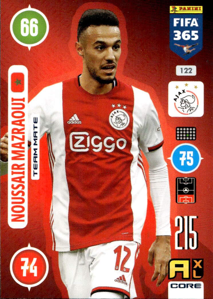 NOUSSAIR MAZRAOUI 2021 Panini FIFA 365