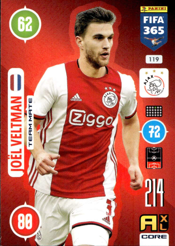 JOEL VELTMAN 2021 Panini FIFA 365